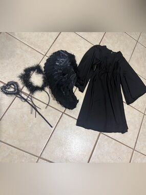 Dark Angel Costume Girl Small 4-5